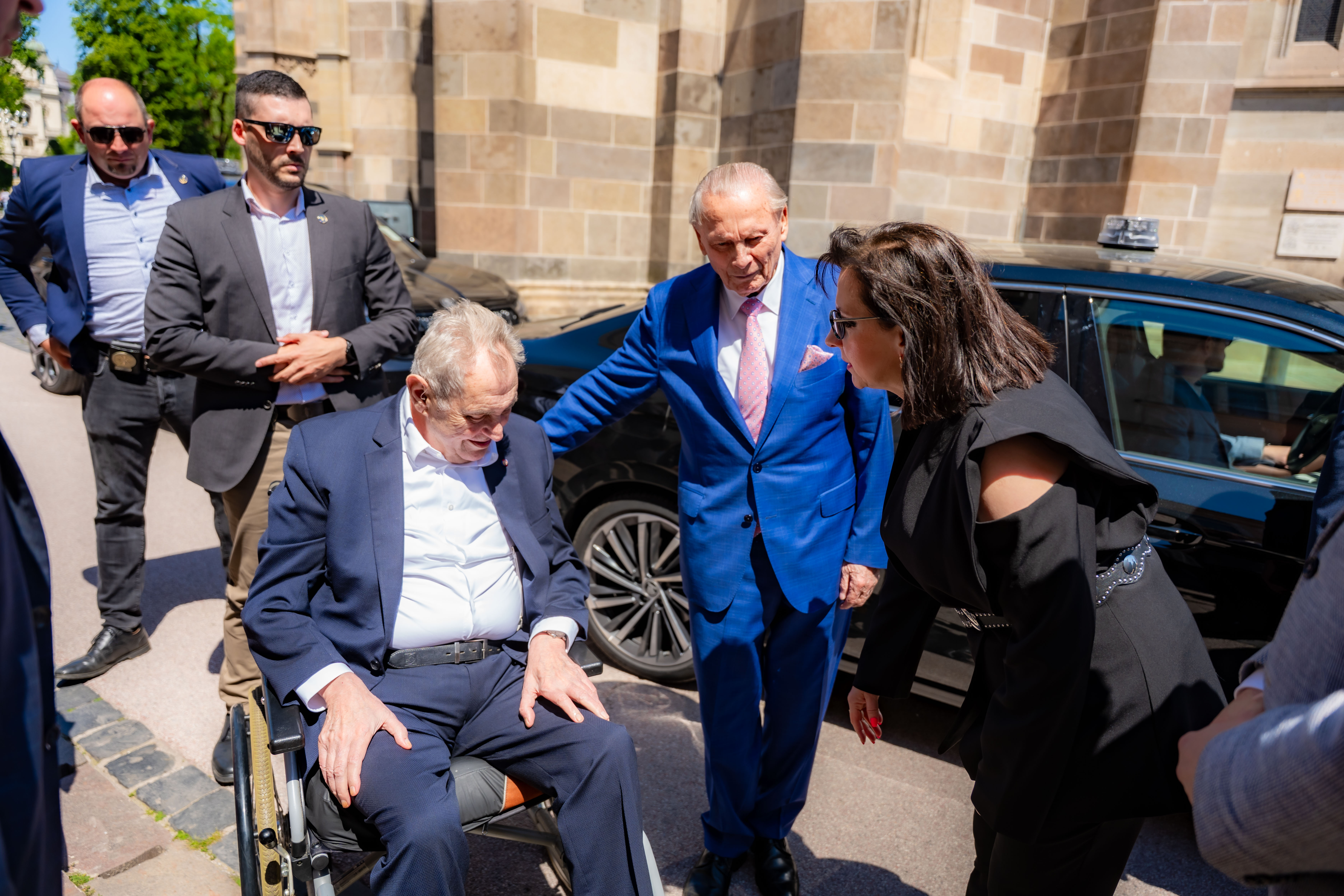 Prezident ZEMAN V Kosiciach so Schusterom -1-12